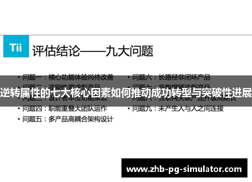 逆转属性的七大核心因素如何推动成功转型与突破性进展 逆转属性的七大核心因素如何推动成功转型与突破性进展